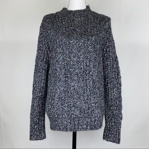 TOPSHOP Vertical Cable Crew Sweater